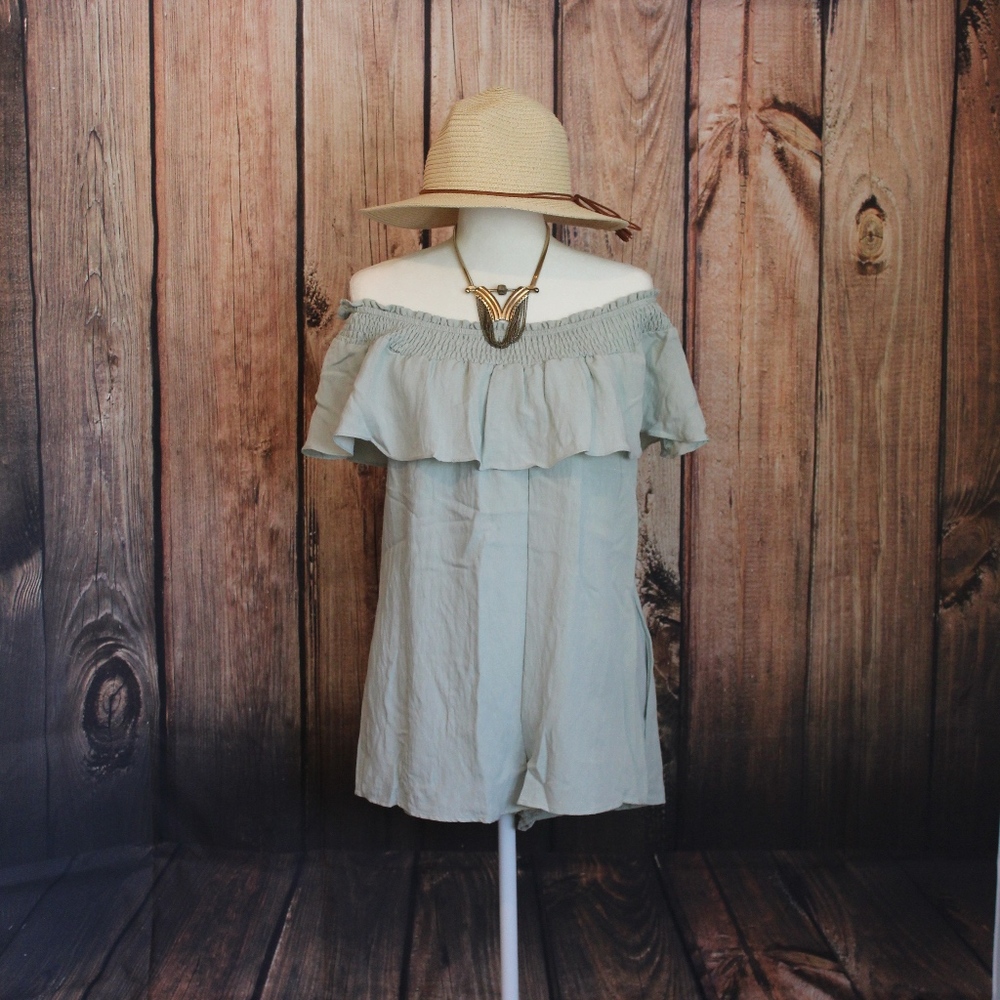 Light green Romper